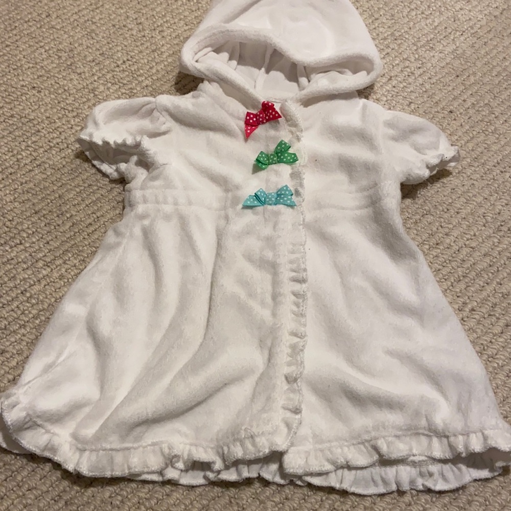 Terry Cloth Coverup 6-9 mo